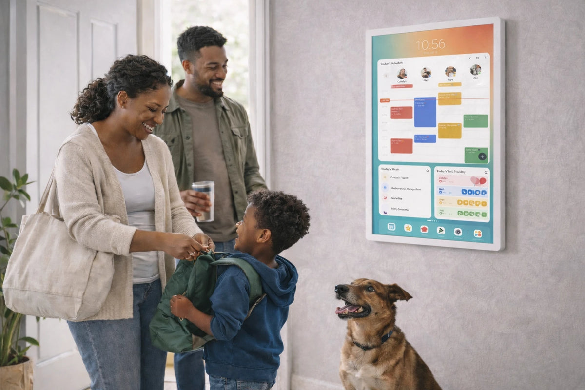 StreamSmile tragbarer Touchscreen-Fernseher mit Fernbedienung